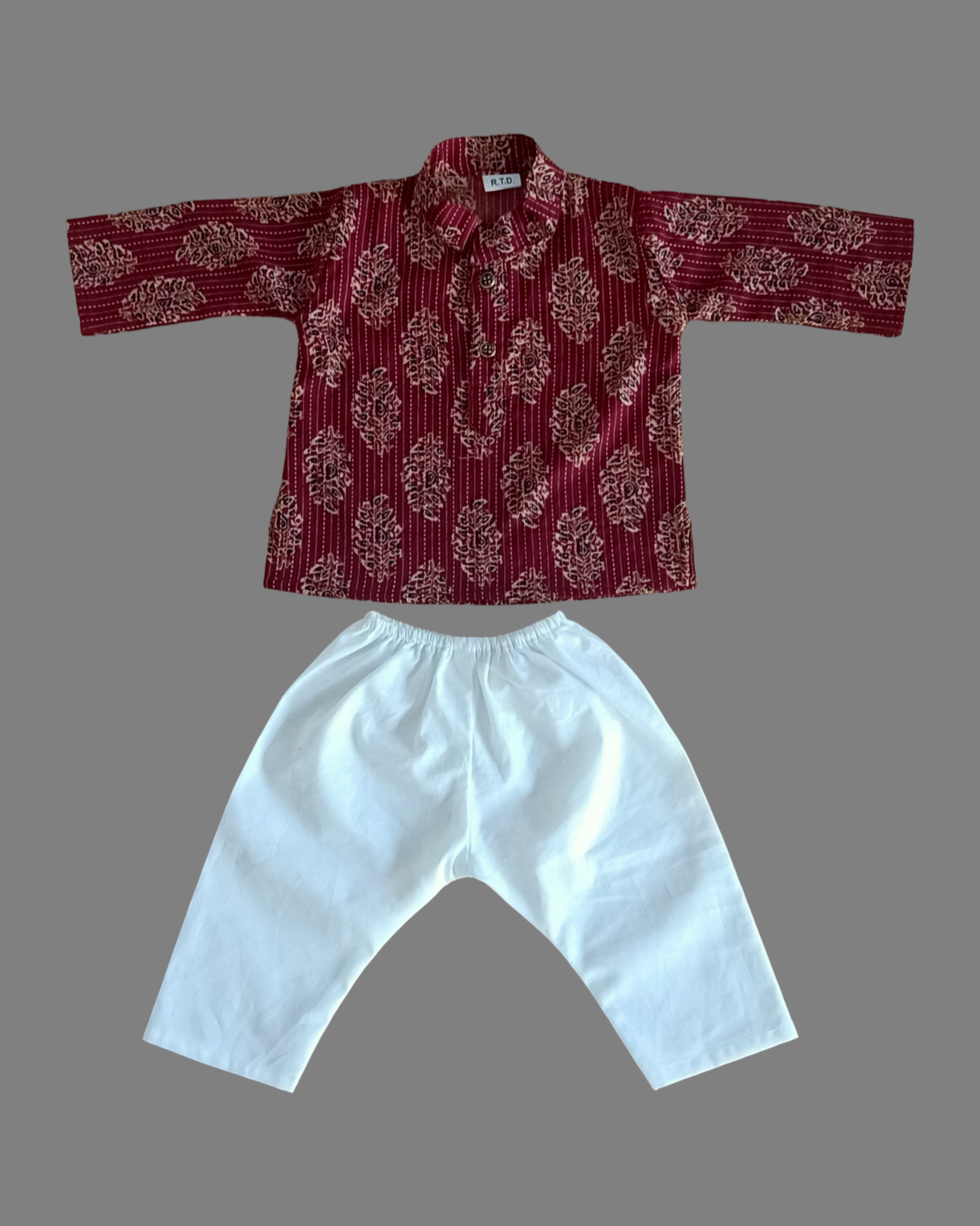 Traditional kurta pajama baby organic