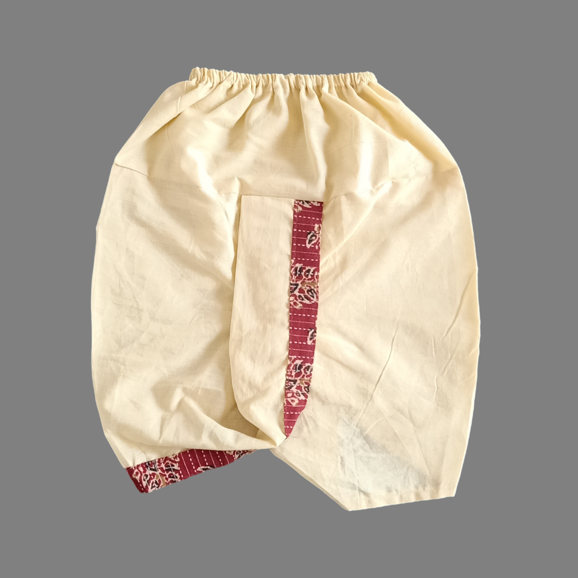 Block print Maroon Kurta Dhoti baby boy Wedding outfit Ethnic Newborn dress.