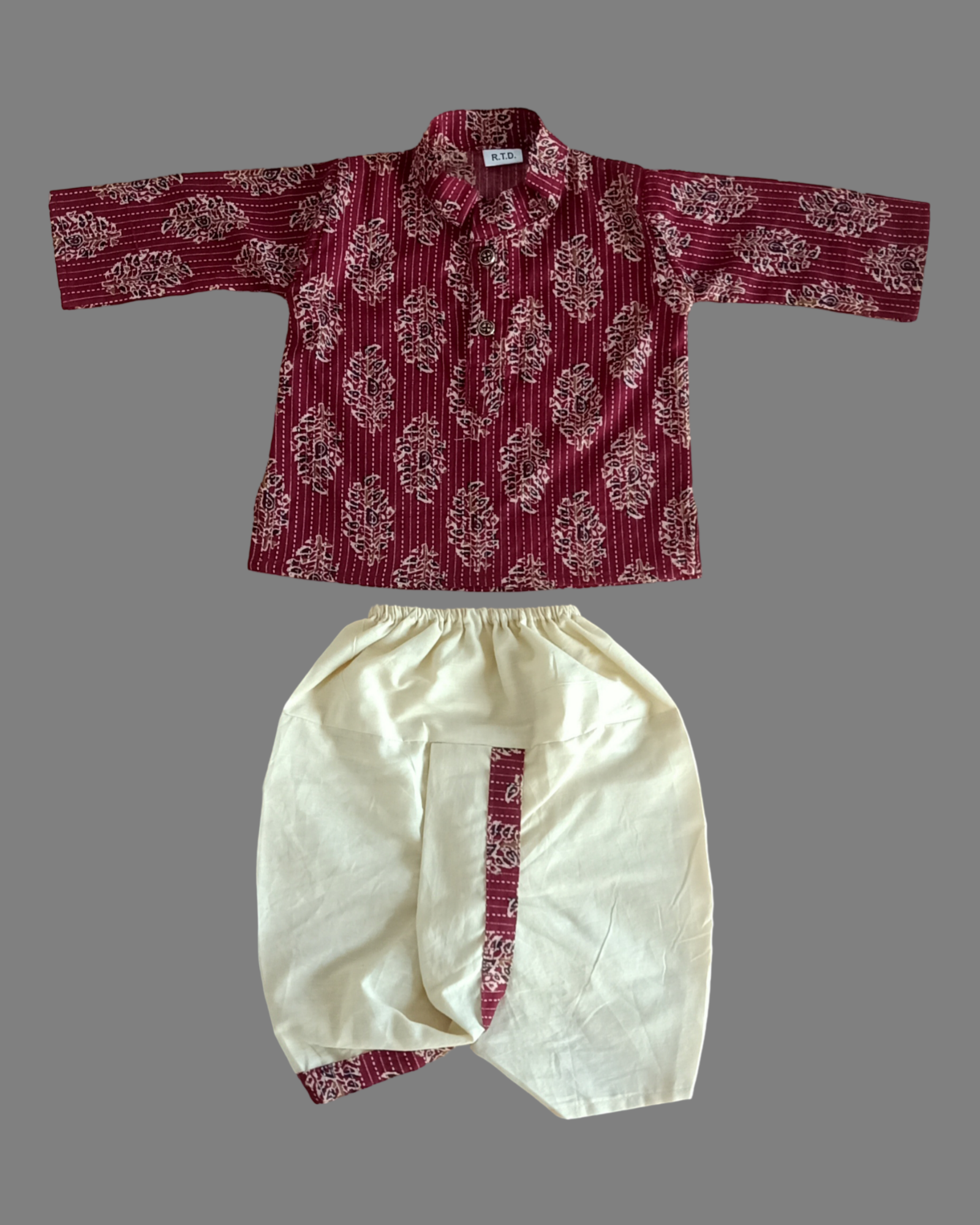 Ethnic kurta dhoti baby boy festive wear