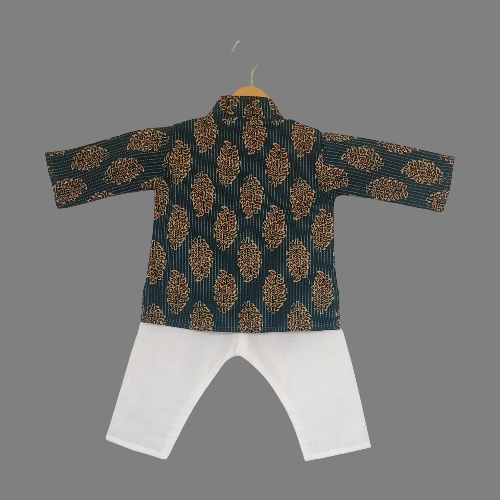 Traditional kurta pajama newborn festive wear