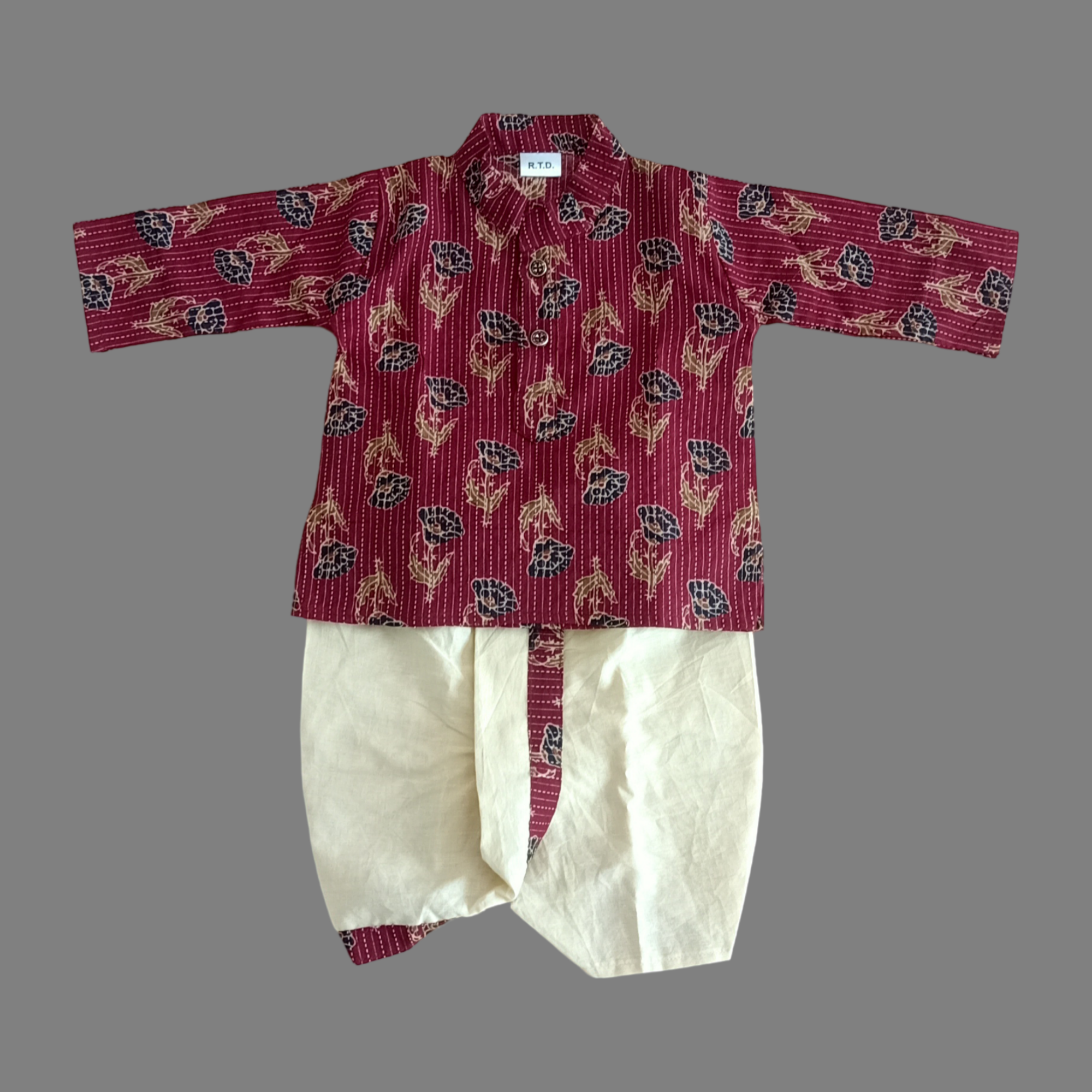 Baby ceremony dhoti kurta set