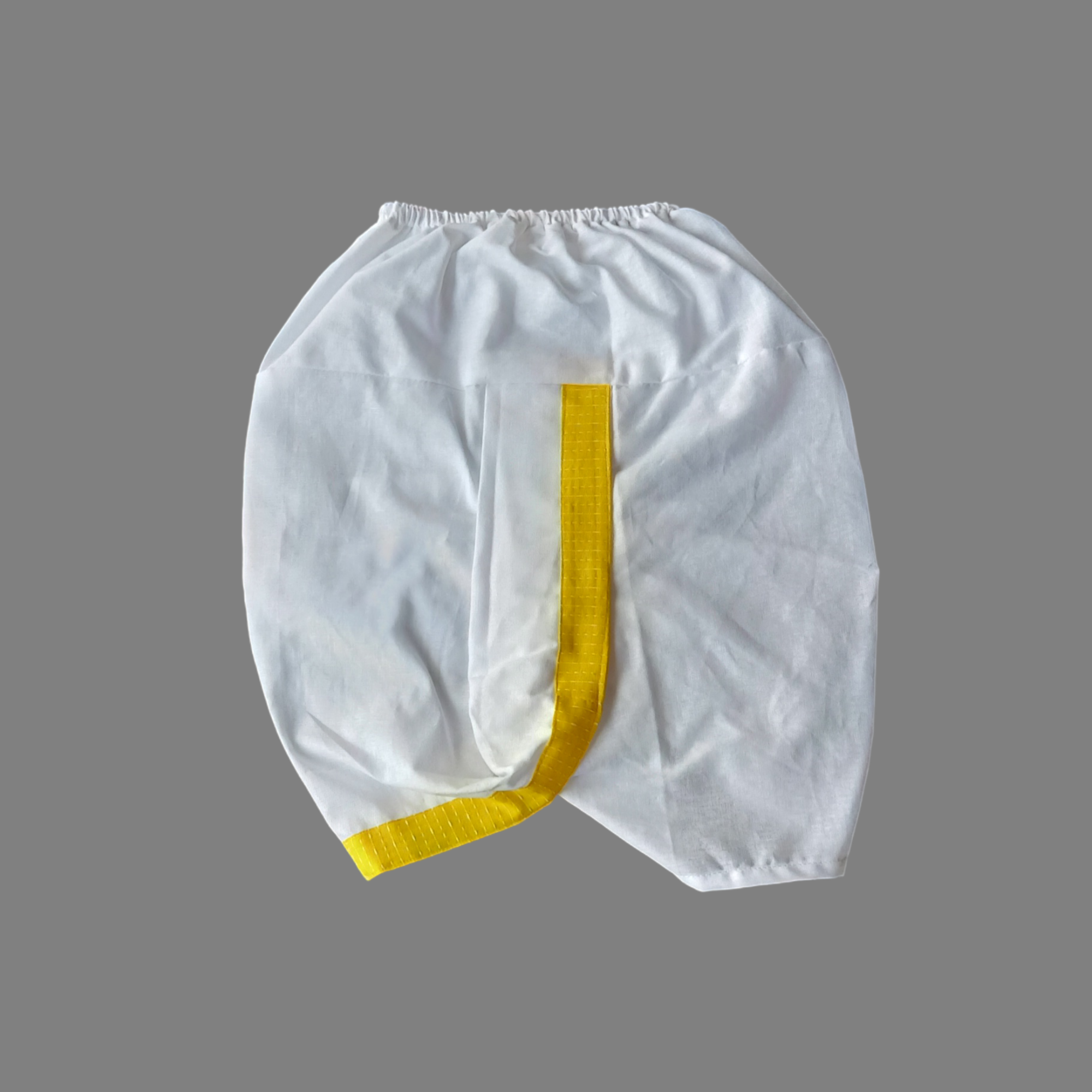 Kantha embroidered Yellow Kurta Dhoti outfit for Toddler boy Haldi festival and indian Wedding