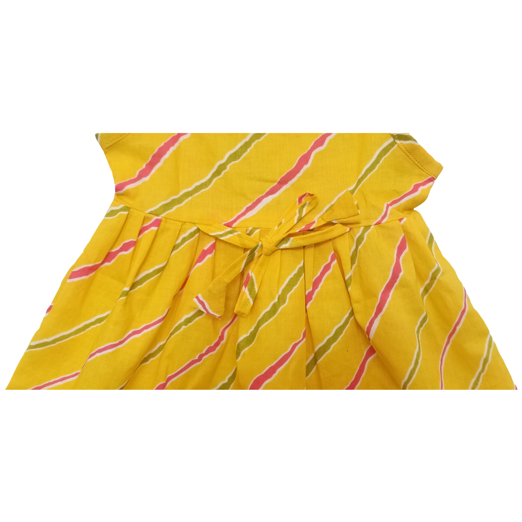 Baby Girl Yellow Ethnic Outfit – Festive and Birthday Gift