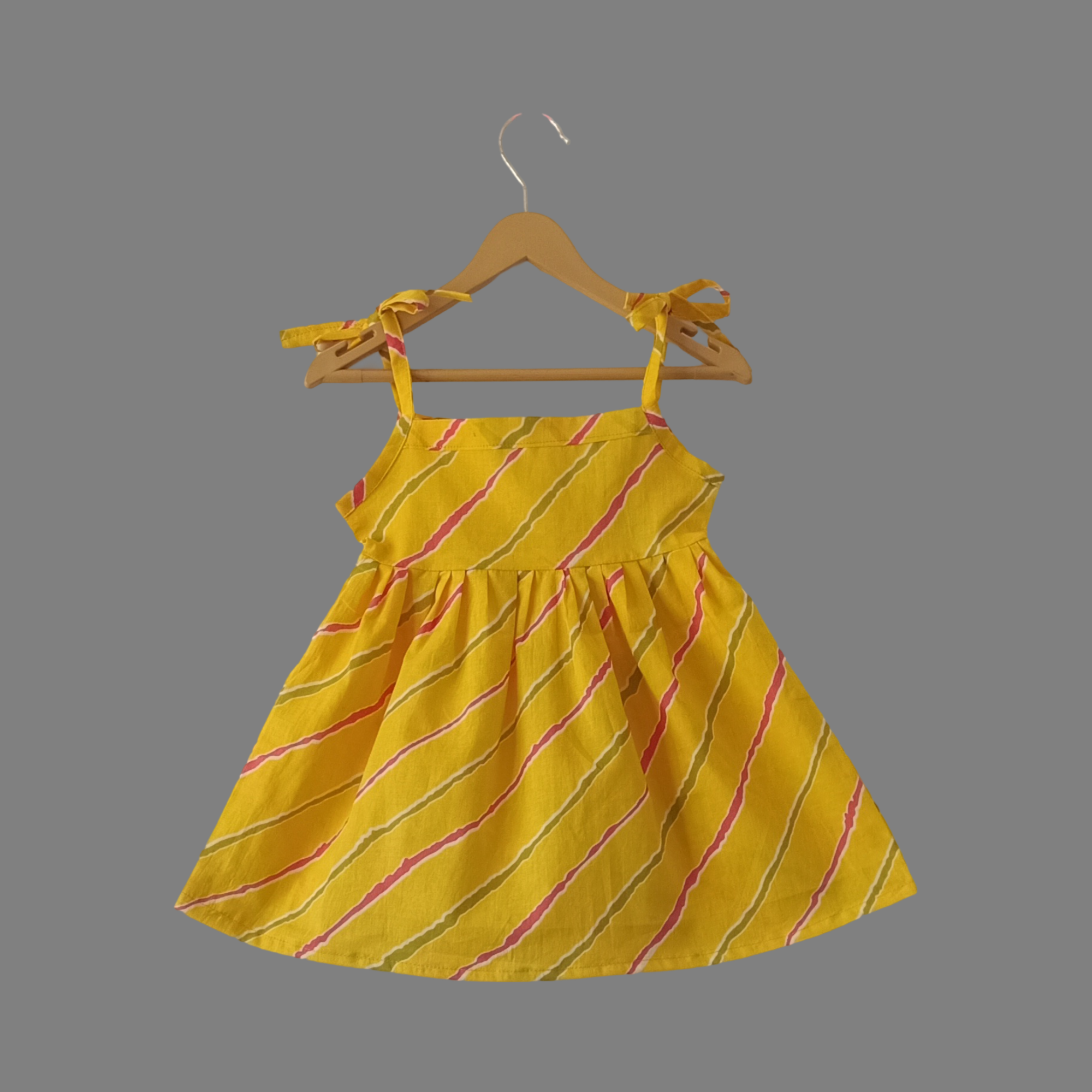 baby girl yellow ethnic outfit